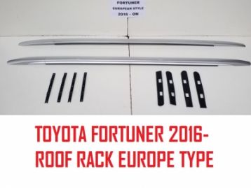 TOYOTA FORTUNER 2016- Roof Rack Europe Type Silver 2016-