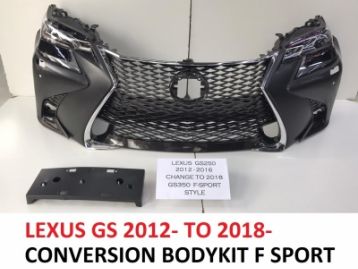 LEXUS GS & GS-F 2012- Front Conversion Face Lift Bodykit 2018-2020 Look