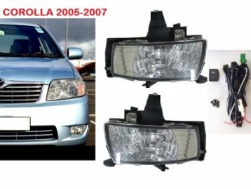 TOYOTA COROLLA 2005- Fog Lamps Set 2005-2007
