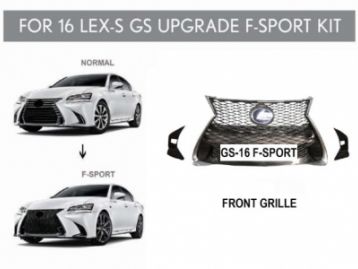 LEXUS GS & GS-F 2012- Front Radiator Grille F Sport Look 2016-