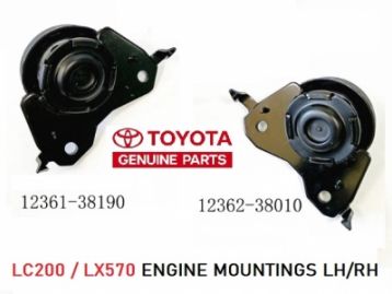 LEXUS LX570 2012- Genuine Engine Mountings Set LH RH LC200 LX570 12361-38190 12362-38010 