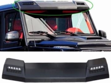 MERCEDES-BENZ G CLASS W463 (G63/G65) Front roof spoiler with led drl