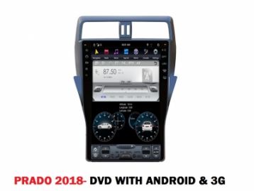 TOYOTA LAND CRUISER PRADO 150 2018- DVD Player Tesla Style 2018- Fitment 