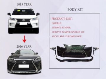 LEXUS RX350(450h) 2009- Conversion Facelift Bodykit 2018- Look For 2013-