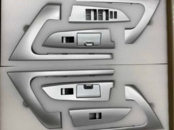 TOYOTA LAND CRUISER 200 2016- Interior Trims Set Silver Color