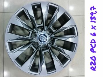 TOYOTA FORTUNER 2016- R20 Alloy Wheel Rims Set of 4 PCD 6x139.7