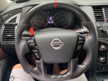NISSAN PATROL Y62 2010- Steering Wheel Carbon Fiber Type