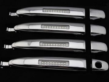 TOYOTA CAMRY 45 2010- Door Handles Set Chrome With LED
