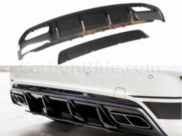 MERCEDES-BENZ A CLASS W176 (A45 AMG) Carbon Fiber Rear Diffuser New Style