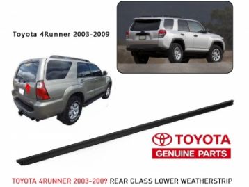 TOYOTA FJ CRUISER Genuine 2003-2009 Toyota 4Runner Hatch Seal 68290-35031 
