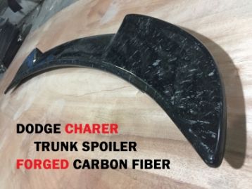 DODGE CHARGER Forged Carbon Fiber Trunk Spoiler