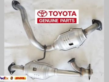 TOYOTA FJ CRUISER Genuine Exhaust Pipes Front LH & RH 1GRFE with Catalytic Converters
