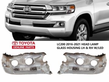 TOYOTA LAND CRUISER 200 2016- Genuine Head Lamp Housing Glass with LED LH & RH