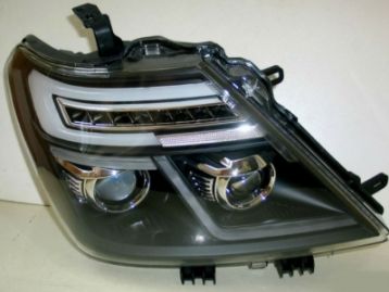 NISSAN PATROL Y60 1990- Front head lights set led black