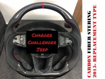 DODGE CHALLENGER Carbon Fiber Steering Wheel 2015-
