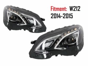 MERCEDES-BENZ E CLASS W212 (E & E63) 2014- Front Head Lights LED Upgrade Type for 2014-2015