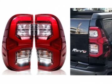 TOYOTA FORTUNER 2016- Tail Lights Set 2020- Fitment Face Lift