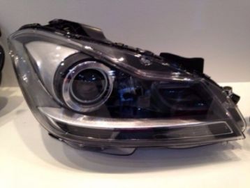 MERCEDES-BENZ C CLASS W204 C63 AMG 2008- Front Head Lamp HID 2012-2014 Look After Market
