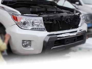 TOYOTA LAND CRUISER 200 2012- Front Bumper Protector OEM Type