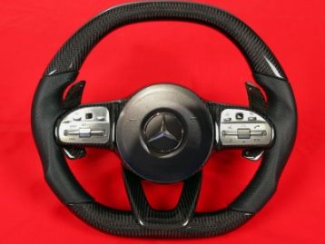 MERCEDES-BENZ S CLASS C217 COUPE (S63/S65) 2014- Steering Wheel Carbon Fiber New Facelift 2018-