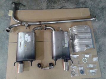 TOYOTA CAMRY 55 2014- Camry 2012- Exhaust System for SE bodykit Set