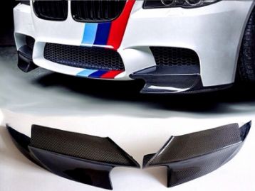 BMW 3 SERIES F30, F80(M3) 2014- front bumper lip splitters carbon fiber | CM-BMF10M5LPCF