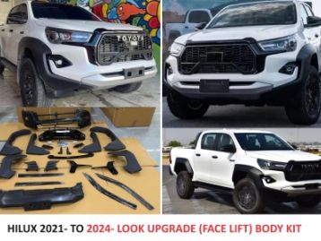 TOYOTA FORTUNER 2012- 2021 to 2024 Look Exterior Body Kit Upgrade