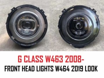 MERCEDES-BENZ G CLASS W463 (G63/G65) Front Head Lights Set W464 2019- Look