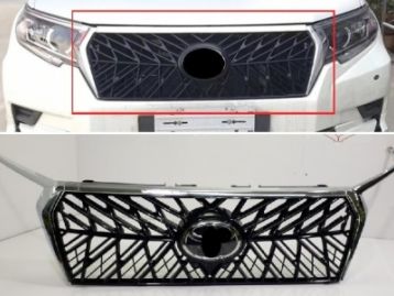 TOYOTA LAND CRUISER PRADO 150 2014- Front Radiator Grille Super Sport Type With Cover