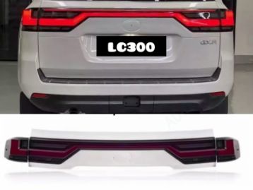 TOYOTA LAND CRUISER 300 2021- Tail Lights Lexus LX Style LED Type