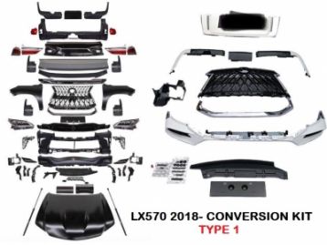 LEXUS LX570 2012- Conversion Bodykit 2008- to 2018- Look Type 1