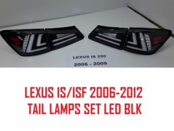 LEXUS IS-F 2010- Tail Lamps Set LED Type Black