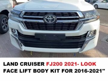 TOYOTA LAND CRUISER 200 2016- Body Kit 2021 Look Face Lift Conversion