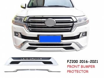 TOYOTA LAND CRUISER 200 2016- Front Bumper Protector Guard for LIP SPOILER