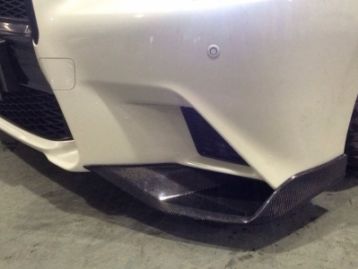 LEXUS RC & RC F sport front bumper lip spoiler carbonfiber
