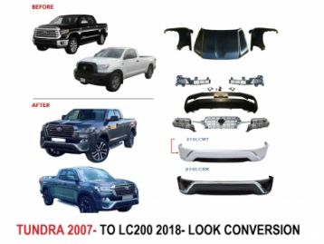 TOYOTA TUNDRA 2012- Conversion Bodykit Land Cruiser FJ200 2018- Look