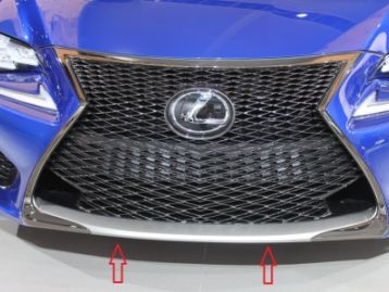 LEXUS GS & GS-F 2012- Radiator Grille Lower Moulding Genuine RCF 2015 2016 2017