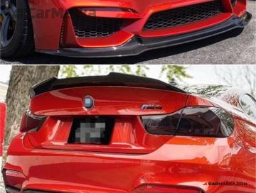 BMW 3 SERIES F30, F80(M3) 2014- Forged Carbon Fiber Lip Spoiler Kit M4
