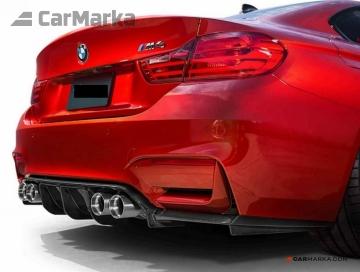 BMW 3 SERIES F30, F80(M3) 2014- Rear Diffuser Carbon Fiber V Style