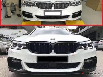 BMW 5 SERIES G30 G90 2017- Carbon Fiber Front Lip Spoiler For MT Bumper