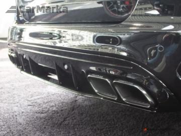MERCEDES-BENZ C CLASS W205 C63 2015- Rear Diffuser C63 2019- Look With Exhaust Tips