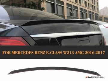 MERCEDES-BENZ E CLASS W213 (E & E63) 2016- Carbon Fiber Trunk Spoiler ED1 Look