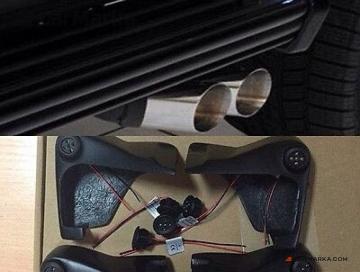 MERCEDES-BENZ G CLASS W463 (G63/G65) side step corner covers with led