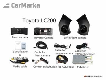 TOYOTA LAND CRUISER 200 2008- 360 degree camera system bird view top view monitor system