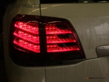 TOYOTA LAND CRUISER 200 2008- Tail Lights Set Lexus Look Red-Smoke LED
