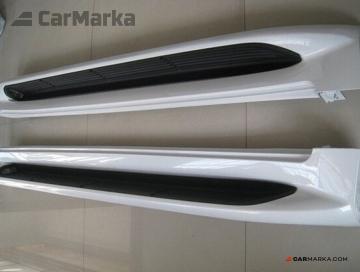 TOYOTA LAND CRUISER 200 2012- Side Step Covers set LX style with Light