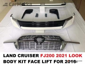 TOYOTA LAND CRUISER 200 2016- Body Kit 2021 Look Face Lift Conversion