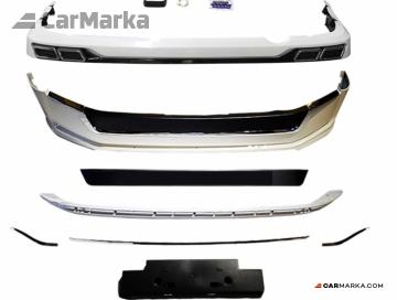TOYOTA LAND CRUISER 200 2016- Lip Spoiler Kit With Exhaust Tips MB Look