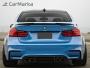 BMW 3 SERIES F30, F80(M3) 2014- Carbon Fiber Trunk Spoiler V Style