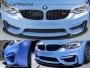 BMW 3 SERIES F30, F80(M3) 2014- M3 и M4 карбоновый спойлер бампера 3D style